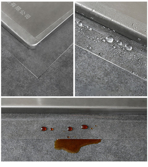 Transparent Kitchen Bathroom Accessories