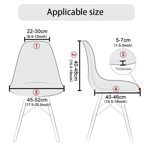 Waterproof Shell Chair Cover