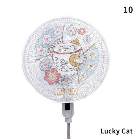 Round Dustproof Electric Fan Cover