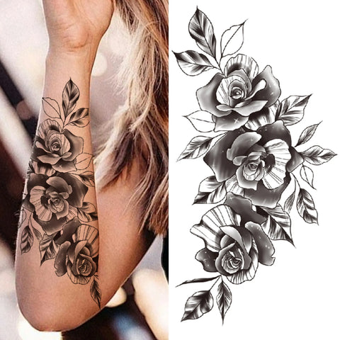 Full Arm Temporary Tattoos