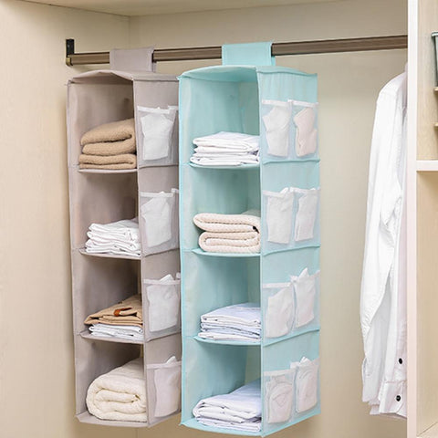 Washable Multilayer Hanging Clothes Organizer