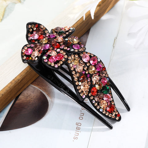 Rhinestone Hair Claw Clip
