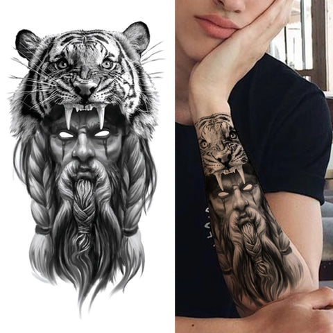 Full Arm Temporary Tattoos