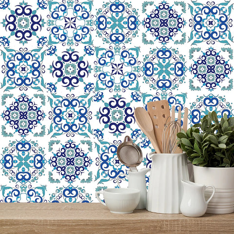 10PCS/Set Tile Wall Stickers