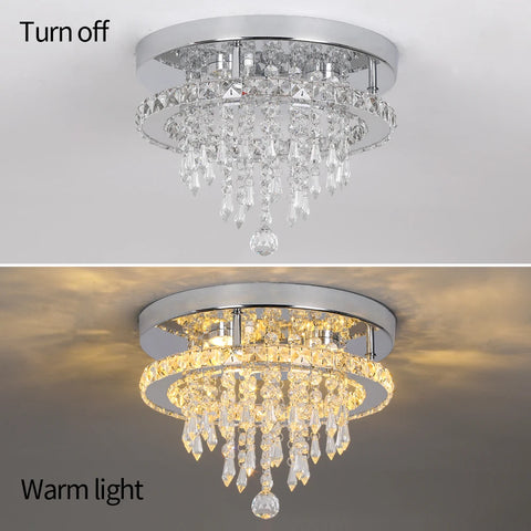 AstraGlow Crystal Chandelier