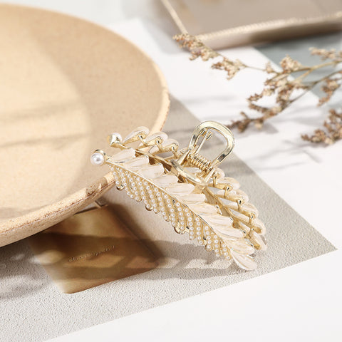 Rhinestone Metal Hair Claw