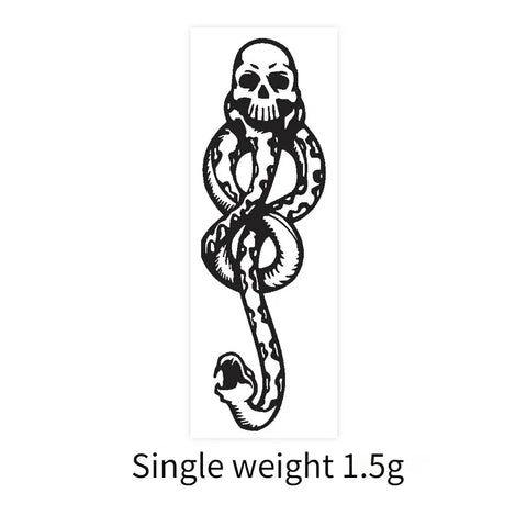 1/5PCS Death Eaters Tattoos Stickers