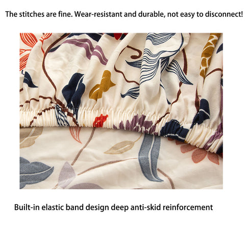 Printed Sofa Seat Cushion Cover