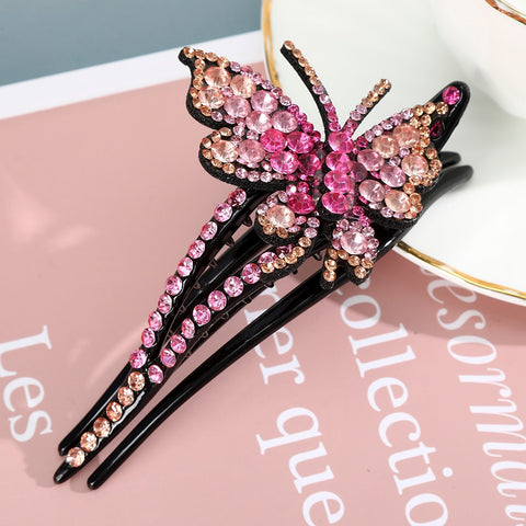 Rhinestone Hair Claw Clip
