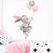 Cartoon Bunny Wall Stickers