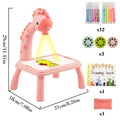 Mini Children Led Projector Art Drawing Table