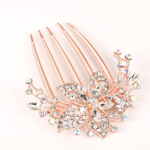 Austrian Rhinestone Hair Comb Pin