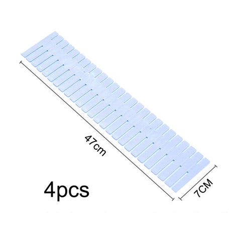 4PCS Adjustable Drawer Divider