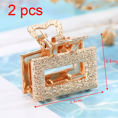 Rhinestone Metal Hair Claw