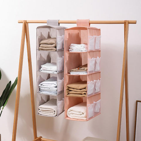 Washable Multilayer Hanging Clothes Organizer