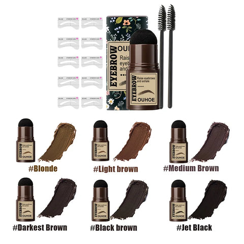 Eyebrow Stamp Stencil Kit