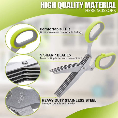 Multi-Layer Kitchen Scissors