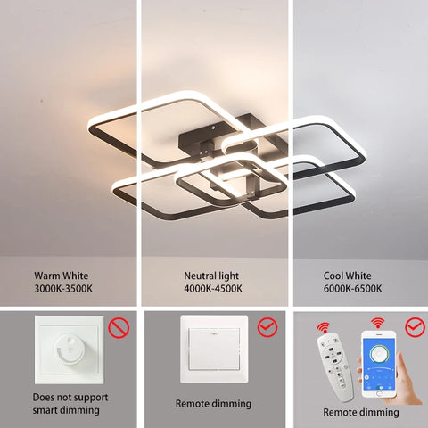 Opulentis Modern Led Chandelier