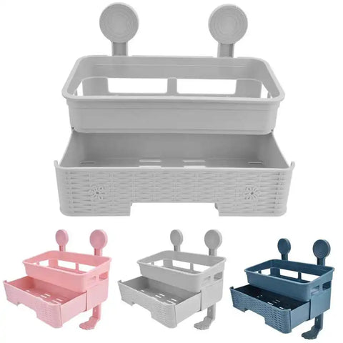 Double-Layer Toilet Shelf Rack