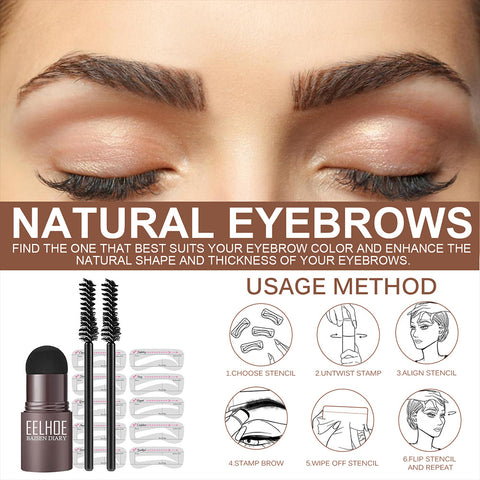 Eyebrow Hair Line Stamp Kit