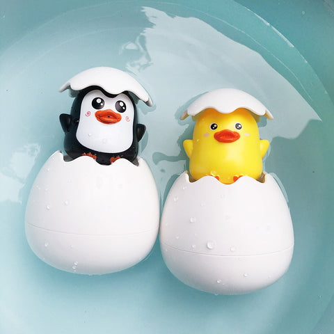 Duck Penguin Egg Shower Toys