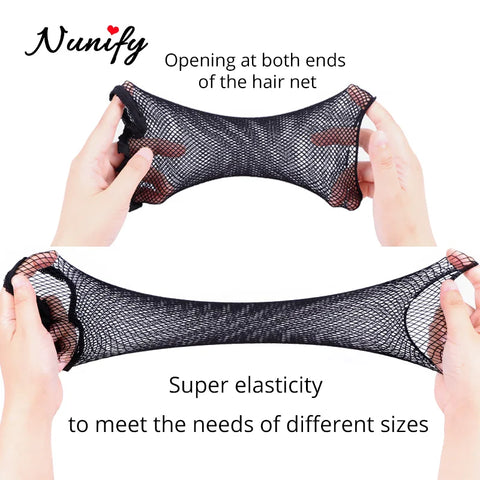 2PCS/Pack Wig Net Cap