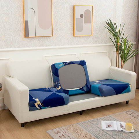 Printed Sofa Seat Cushion Cover