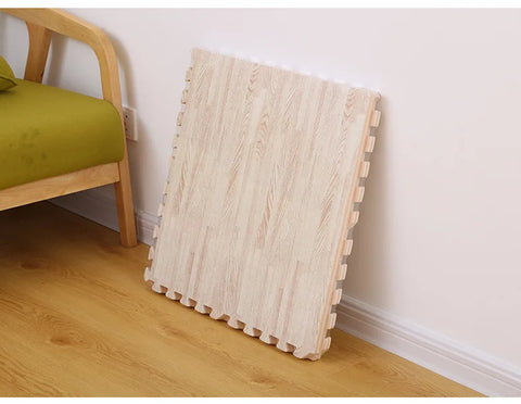 16PCS Foam Wooden Puzzle Carpet