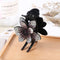 Rhinestone Flower Hair Claws