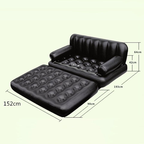 2-In-1 Inflatable Sofa Bed