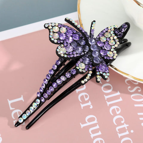 Rhinestone Hair Claw Clip