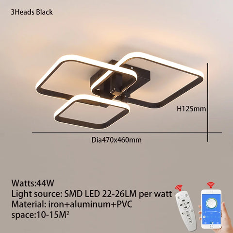 Opulentis Modern Led Chandelier