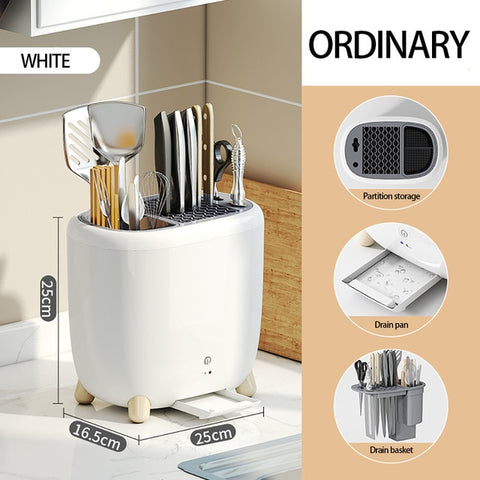 Knife Cutlery UV Sterilization Holder