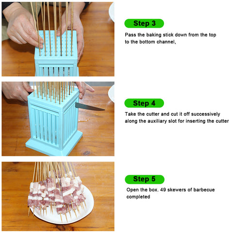 BBQ Skewer Maker Box