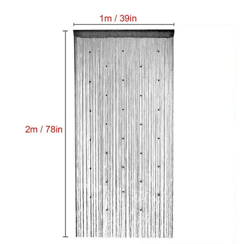 100*200cm Door Window Decor