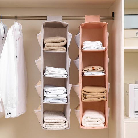 Washable Multilayer Hanging Clothes Organizer