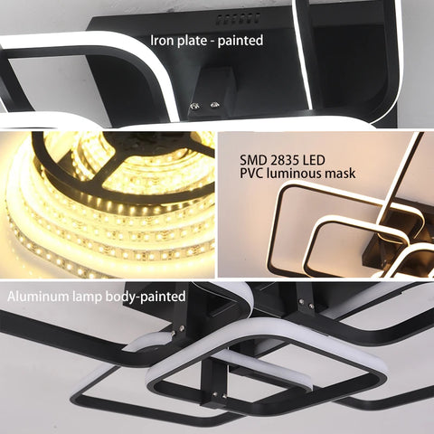 Opulentis Modern Led Chandelier