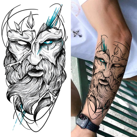 Full Arm Temporary Tattoos