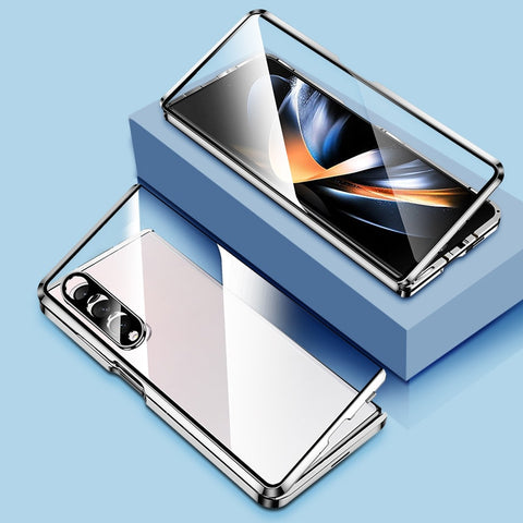 Alloy Metal Frame Full Cover Phone Protector For Samsung Galaxy Z Fold