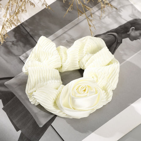 Flower Butterfly Elastic Hair Tie Scrunchie