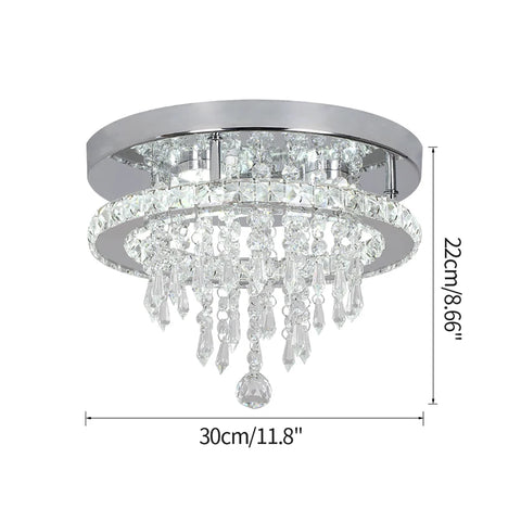 AstraGlow Crystal Chandelier