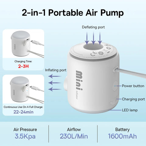 Multifunctional Smart Air Pump