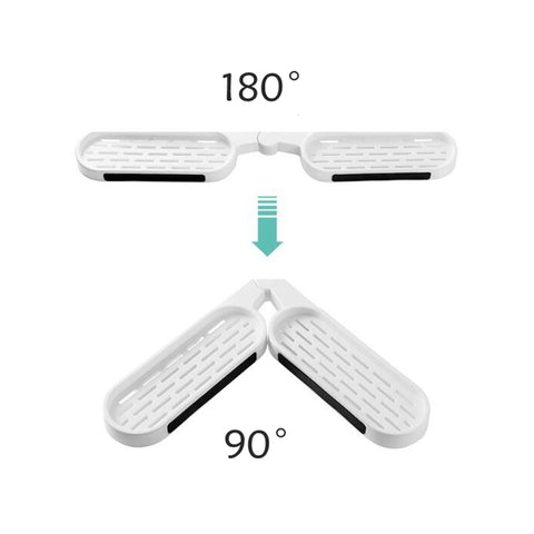 Foldable Bathroom Shelf Rack