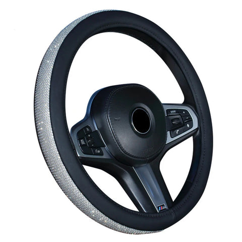 Rhinestones Steering Wheel Cover