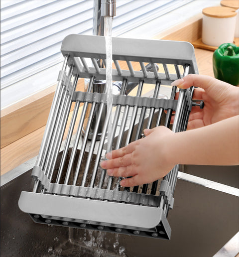 Adjustable Sink Draining Rack