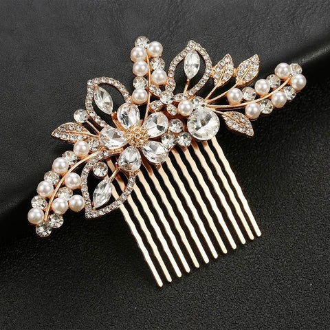 Bridal Rhinestone Hair Clip