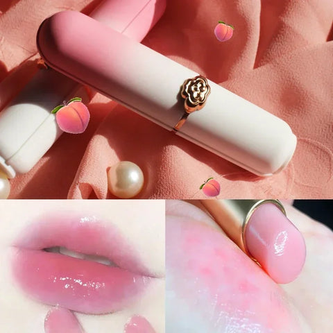 GlitzBloom Crystal Lip Gloss Balm