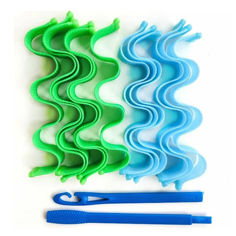 12PCS/Set Hair Wave Curling Tool