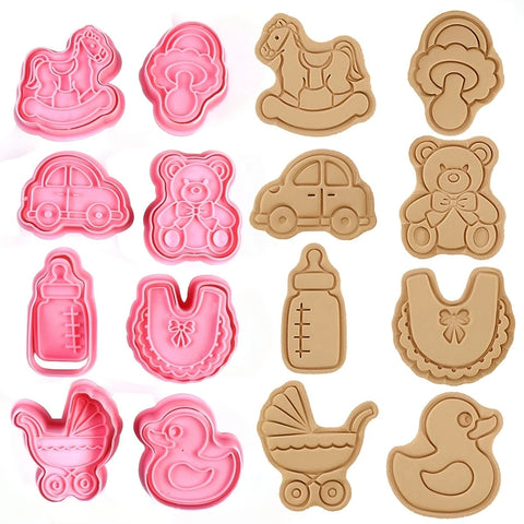 8PCS Babyshower Cookie Cutter
