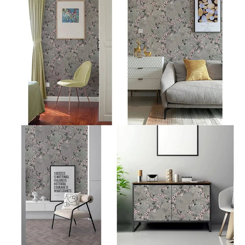 Floral Peel And Stick Wallpaper